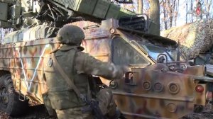 Боевая работа ЗРК «Оса»