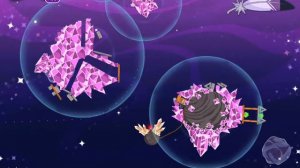 Angry Birds Space Cosmic Crystals 7-20 Space Eagle Walkthrough