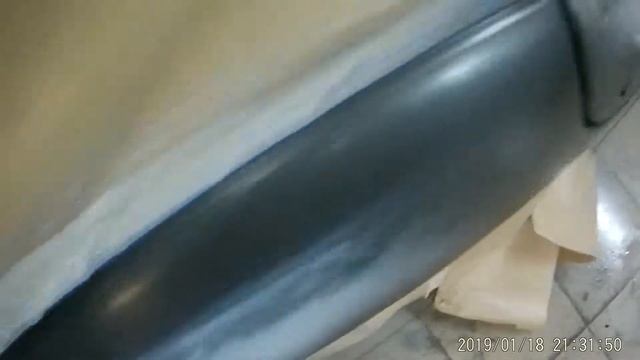 Локальная покраска автомобиля. Нанесение базовой автоэмали. Часть 2