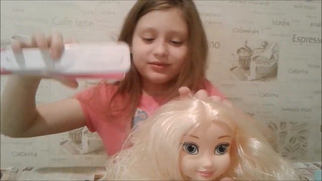 Распаковка новой куклы с расческами. КУКЛА ХЛОЯ. смотреть онлайн