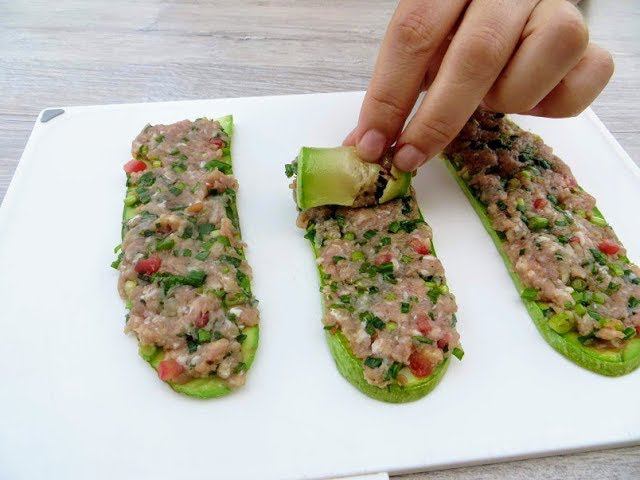 Вкуснятина с фаршем и кабачками в духовке / Zucchini with meat