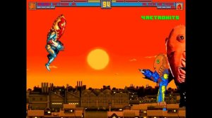 MUGEN: Alien Metron Jr Vs Alien Metron