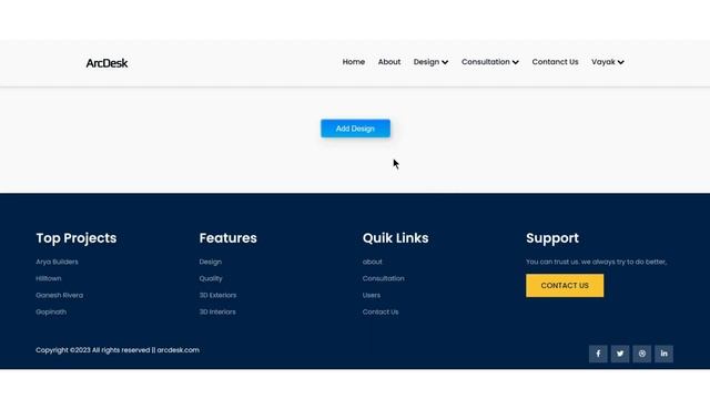Architecture Consultation WebApp (Python Django) смотреть онлайн