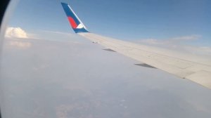 Boeing 767-300ER. Лётное поле, Салоны самолёта, Полёт и Посадка в Анталии, Турция. Красивый Ландшаф