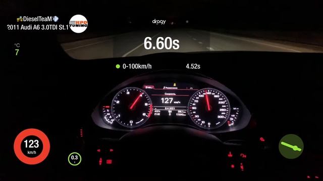 Чип-тюнинг Stage 1+ Audi A6 3.0 TDI CDUC 300 л.с, 600 Нм смотреть онлайн