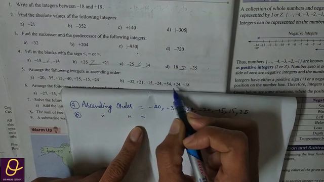 Review Exercise Chapter 1 of class 7th wow maths смотреть онлайн