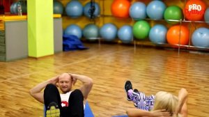 Пресс "велосипед"