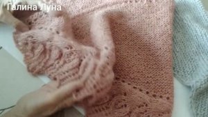 Вязание. Мини платок на шею или Бактус