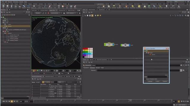 Урок Houdini “Голографический глобус” - часть 2 (RUS) смотреть онлайн