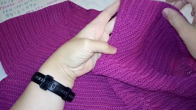 Простая кокетка крючком для топа, платья или джемпера. Часть 1. Расчёты, росток и вырез.