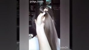 Бант из волос