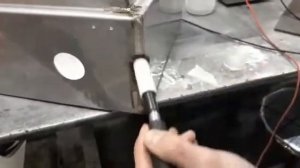 Обработка сварных швов нержавейки пассиватором SteelGuard 685