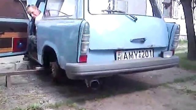 Magyar Trabant tuning 1.3 turbo :D смотреть онлайн