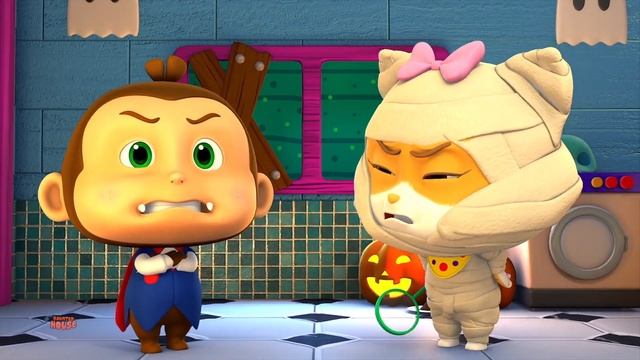 Танцевальная вечеринка монстров + Музыкальное видео на Хэллоуин для детей смотреть онлайн