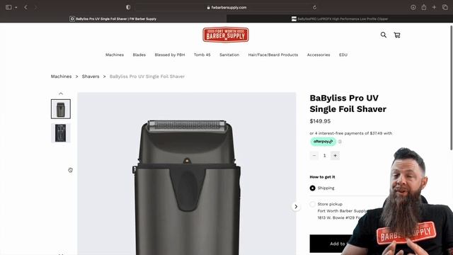 UV FOIL SHAVER | VON DA GOAT LOW PRO CLIPPER смотреть онлайн