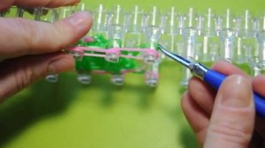 ❤3D сумочка из резинок. Как плести 3d сумочку для кукол из резинок в видеоуроке №301❤