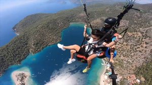 Турция. Полет на параплане в Олюдениз, Фетхие