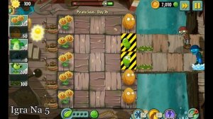 Pirate Seas Day 16 - Plants vs Zombies 2 (Прохождение)