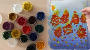 Как нарисовать ОСЕНЬ - урок рисования для детей красками