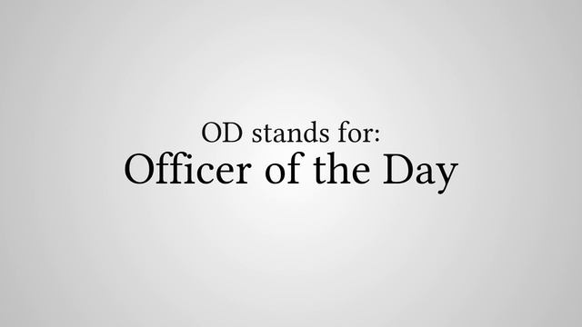 What Does "OD" Stand For? смотреть онлайн