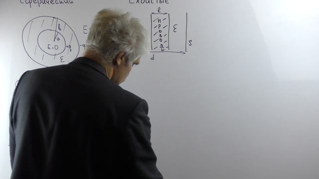 Электричество и магнетизм Лекция 5 часть 4 Сферический и слоистый конденсатор смотреть онлайн