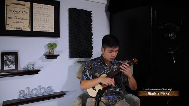 UKULELE FRIEND: Given Yagi and Custom Toda Concert Ukulele - (Live Performance) смотреть онлайн