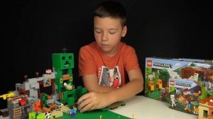 Дом Свинья и Лего Утопленник для НУБика - LEGO Minecraft 2021