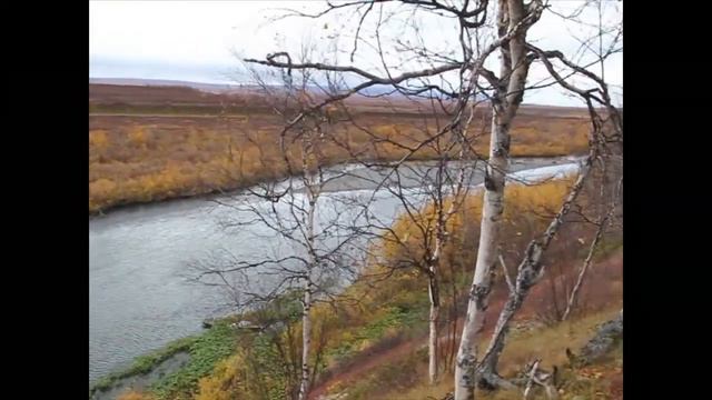 Вид со скалы и скальный участок в верхнем течении р. Пага смотреть онлайн