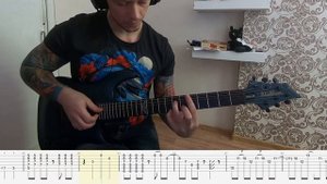 Киберпанк 2077: СЕКРЕТНАЯ ПЕСНЯ уличного музыканта с табами. Cyberpunk 2077: SECRET SONG  with tabs