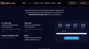 Разбор Play Game (PXG) | Детали ICO