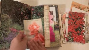 Altered Book - The Forgotten Garden full of Pockets - Flip Through Part 1