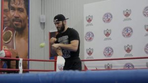 Открытая тренировка Артура Бетербиева перед боем с Дейнесом (полная)