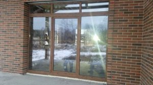 Раздвижное пластиковое окно. Портал.