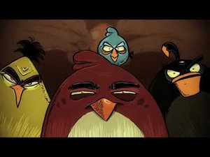 Angry Birds Cinematic Trailer реставрация HD методом upscale 50fps
