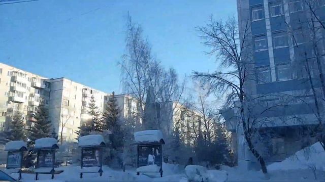 Сибирские просторы. Томск. Прокатимся по пр. Мира