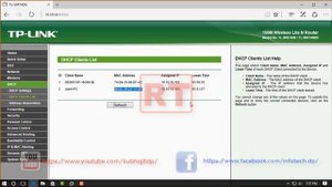 How to configure DHCP address reservation on TP Link Router