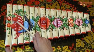 Ксилофон диатонический 15 пластин