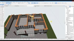 Проект дома.Восточный стиль
