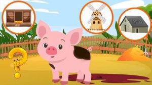 Мультик | Животные для детей - Чей домик Кто в каком домике живёт