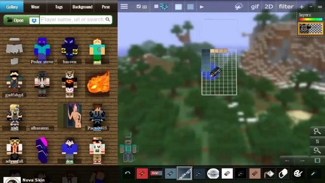 Minecraft skin #7 смотреть онлайн