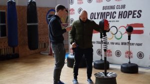 Напольная пневмо груша своими руками