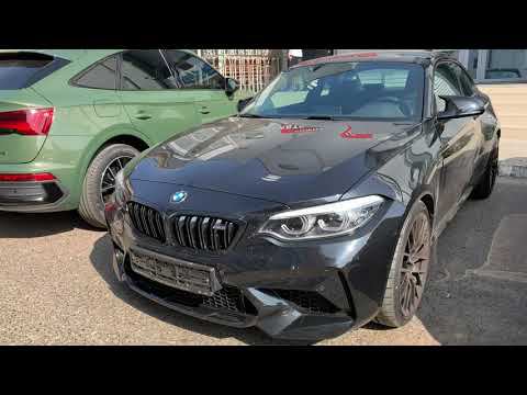 BMW M2 Competition - затонировали в круг атермальной плёнкой зелёного оттенка