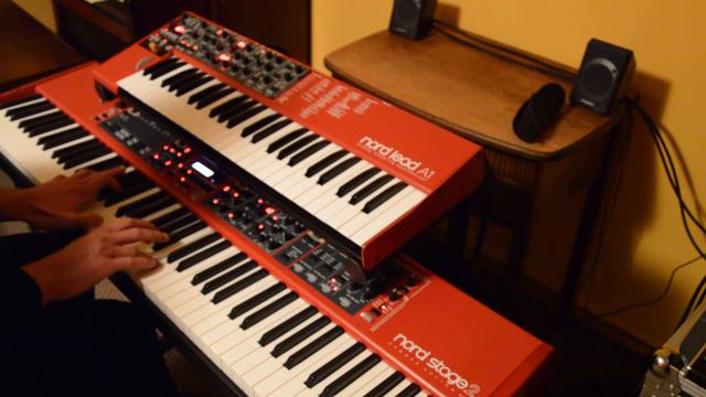 Kamil Runiewicz - impro. piano Nord Stage 2 смотреть онлайн