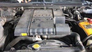 Работа двигателя 3.5 6G74 GDI бензин на Mitsubishi Pajero 3 DAKAR