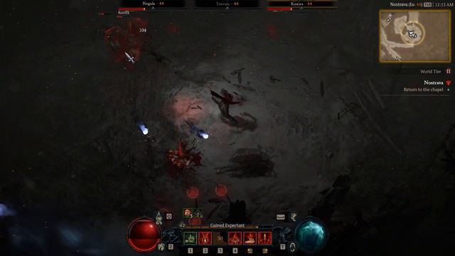 [PC] Diablo IV - Nostrava Stronghold Boss Fight Solo with Blood Lance Necro смотреть онлайн