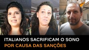 Funcionários de fábrica na Itália sacrificam sono para superar efeitos das sanções contra a Rússia