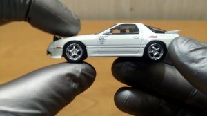 Hobby Japan 1_64 Mazda RX-7 (FC3S) RedSuns (детальный обзор)