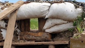 Как выглядят украинские позиции "крест" после штурма ополченцев под Светлодарском