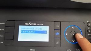 reset impressora samsung m4070 reset da mensagem substituir cilindro samsung m4070/4075