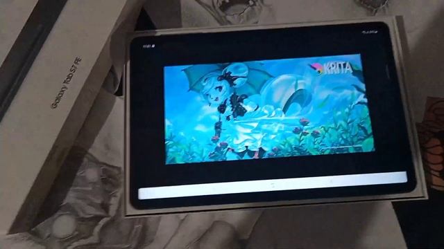 Galaxy Tab S7 FE распаковка смотреть онлайн